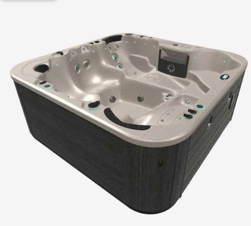 A Spa World spa in 3D