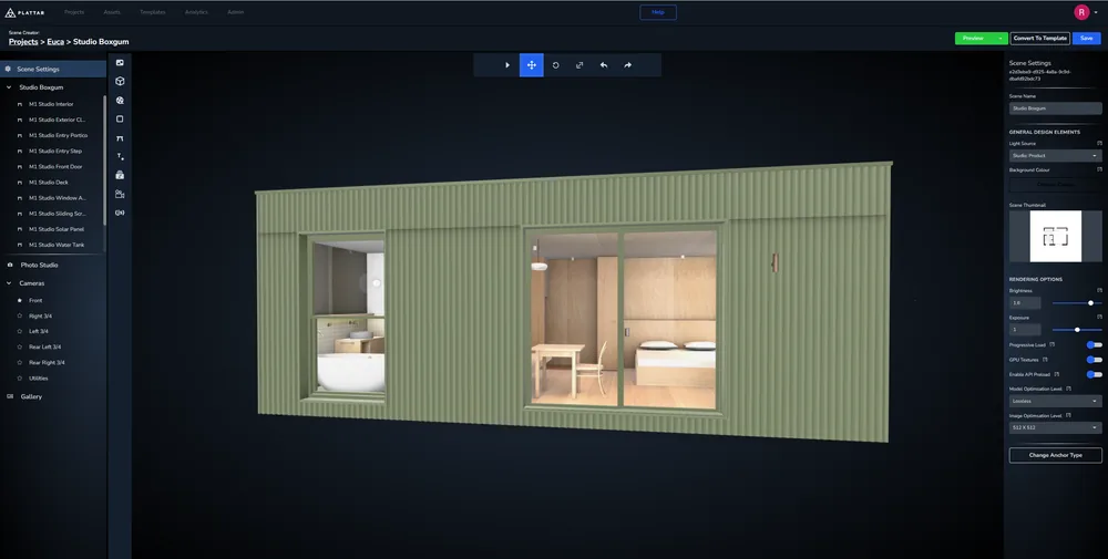 Interior finishes in a manufactured home